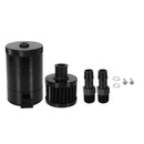 Tank 2 Port with Removable Valve Fuel Oil Separator Air Racing Universal Ba