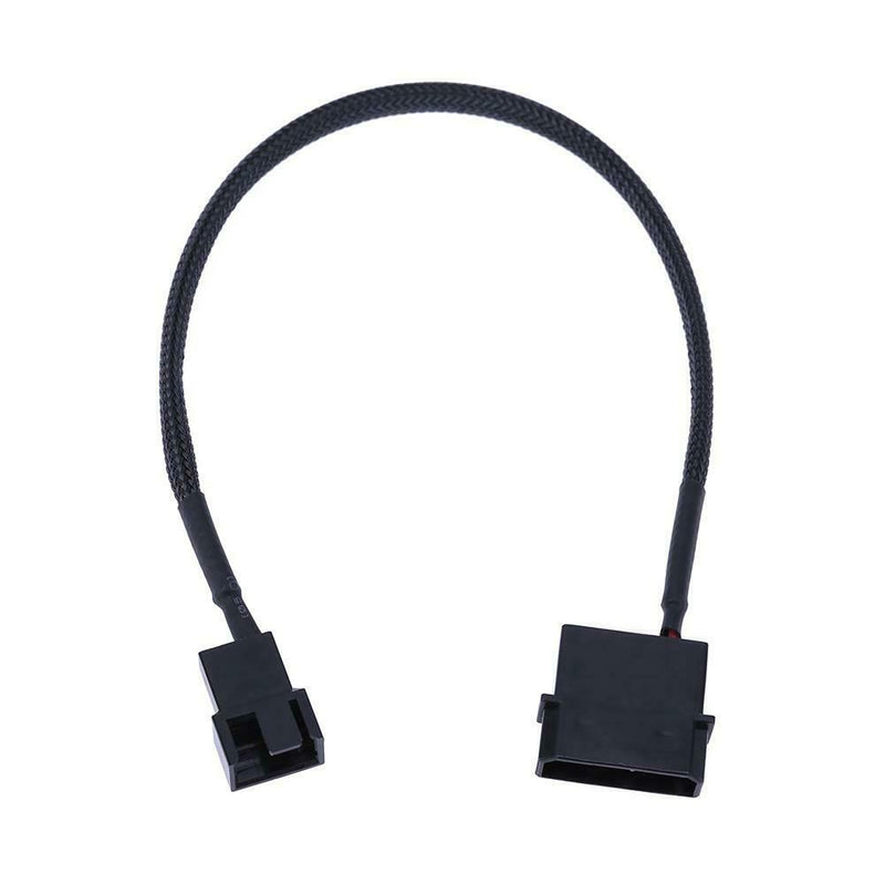 4pin IDE Molex to 1-Port 3Pin/4Pin Cooler Cooling Fan Splitter Power Cable