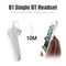 B1 Bluetooth Headset Earpiece Hands-free Mini Wireless Noise Reduction Earbud