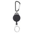 Safety Anti-lost Rope Burglar Retractable Keyring Keychains for Camping