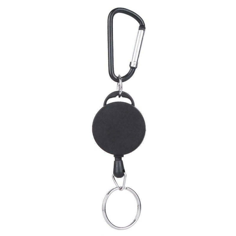 Safety Anti-lost Rope Burglar Retractable Keyring Keychains for Camping