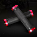 4 Pairs Bike Rubber Handlebar Grips Dual Locking for Road Mountain MTB Bike