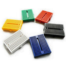 5 Pcs SYB-170 Mini Solderless Breadboard Prototype Board Plates 170 Tie-point ï¼D