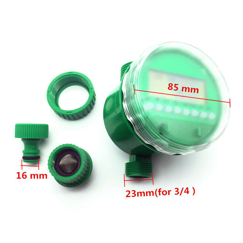 1 Set(5Pcs)Automatic Irrigation Watering Digital Timer Y Connector 3/4 Exte