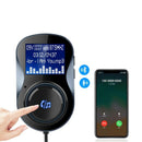 BC30 Car Bluetooth Hands-free MP3 Player TF Car FM Transmitter Dual USB Cha G2B7