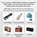 5V/2A Digital Display Mobile Power Fast Charge 18650 Charger Power Box