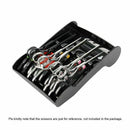 Salon Shears Stand Rack Case Hair Scissor Holder Rack 6 Holder Hair Scissor