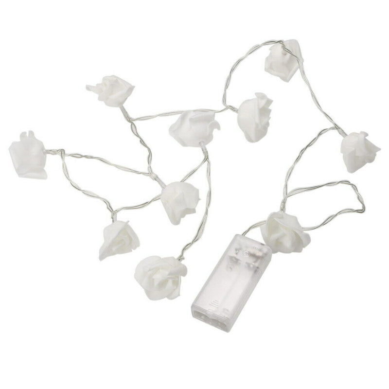 1.2M Rose Flower Fairy String Lights for Wedding Party Christmas (RGB)