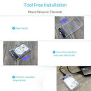 Clear 2.5" HDD Case SATA to USB 3.0 Type C Adapter SSD Hard Drive Box Enclosure1