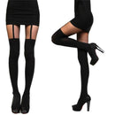 Fashion Women Temptation Sheer Mock Suspender Tights Pantyhose Stockings B Gw