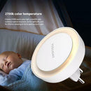 Yeelight Round Light Sensor LED Night Light 0.4W 2700K Smart Lamp White