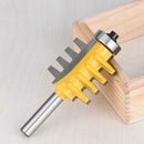 8mm Shank T Type Cone Tenon Woodwork Milling Cutter Joint Glue Router Bit