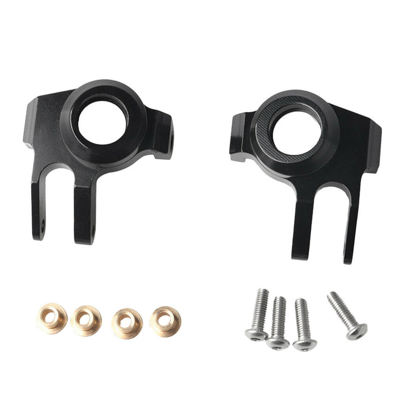 2pcs/set Aluminum Front Steering Knuckles for SCX10 90046/90047 Uprade Parts