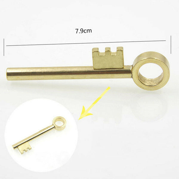 Golden Moving Skeleton Key Close Up Magic Trick Ghost Haunted Visual PropAA