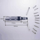 1X(13 Sets Broken Screw Extractor,Industrial Grade Multi-functional Percuss