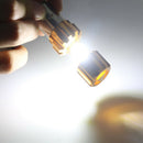 H4 18W LED 3 COB Motorcycle Headlight Bulb 2000LM 6000K Hi/Lo Beam Light White