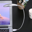USB Portable Reading Lamp 3 LED Flexible Gooseneck Long Life Metal Lights