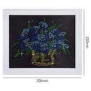5D DIY Fluorescent Diamond Painting Flower Basket Cross Stitch Embroidery