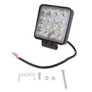 12V/24V Motorcycle Car 48W White 16LED Work Light Bar