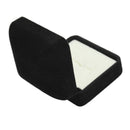 1pc Black Velvet Small Box Case For Ring Earrings Jewelry Display Gift Present