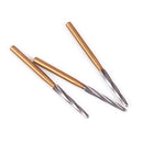 10pcs new dental trimming finishing burs carbide burs 25mm   Z