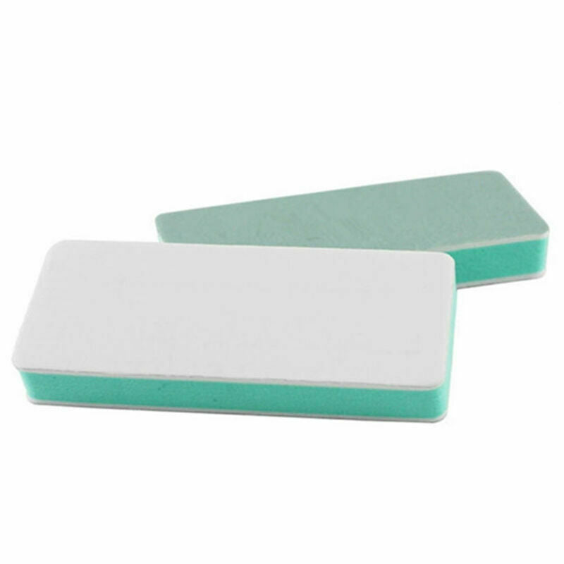 Profeional Women's 2 WAY NAIL FILE BUFFER Polishing Block ArtSmooth Shine D D3D9