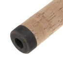 Long Handle Soft Cork Grip Baitcast Fishing Rod Handle and Plastic Reel Seat