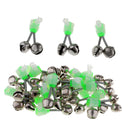 20Pcs Rod Tip Rings Fish Bite Alarm Bells Easy Clip On Rod Fishing Accessory