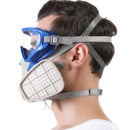 Spray One-Piece Painting Dust-Proof Anti-Splash Gas Face Cover with Glasses Effi