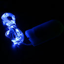 2m 20 LED String Light Battery Powered Copper Wire Fairy Lamp Bar (Blue) A