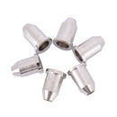6 PCS New Chrome Guitar String Mounting Ferrules Bushing Set good quality ME BX
