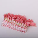 Pink Tassel Fringe Trim Upholstery Fringing Clothes Bedding Sewing Accessory
