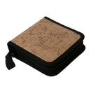 40 Disc Fashion Map CD DVD Storage Holder Sleeve Case Box Wallet Bag Album