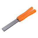 Outdoor Camping Foldable Hone Rod Burr Grinder Sharpen Stone Millstone