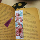 5pcs  5D Special Shaped Diamond Painting Kit PU Leather Bookmark Handicrafts