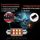 Super Bright Canbus Error Free 6-Smd 3030 Chipset 41Mm 211-2 212-2 569 578