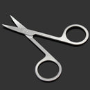 Fashion Stainless Steel Nose Hair Scissor Ear Facial Trimmer Cutter Beauty Tool