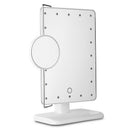 20 LED Light Touch Screen Make-up Mirror Cosmetic Stand Mirror 10X Magnifyi
