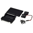 Armored box with dual fan cooling radiator kit for Raspberry Pi 3B+S Ew