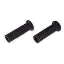 Universal Motorcycle 7/8" Handle Bar Hand Grips Retro Handlebar Black