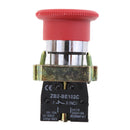2xMushroom NC Emergency Stop Latching Rotary Self-locking Push-button Switch