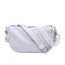 Nylon Women Shoulder Handbags Solid Ladies Travel Messenger Bags (White)