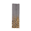 50Pcs 1/1.5/2.0/2.5/3mm Titanium Coated HSS Drill Bit Set