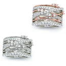 Zircon Stone Rings For Women Fashion Jewelry Engagement Wedding Ring White  Y7U7