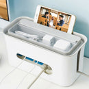 Socket Power Line Container Power Cables Phone Storage Case Box Charging Wi