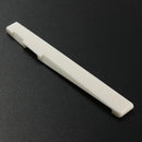 Ivory Buffalo Bone Bridge Saddle And Slotted Nut For 6 String Acoustic Guitar