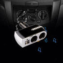Dual USB 2 Way Car Cigarette Lighter Socket Splitter Charger Adapter New DC U0F9