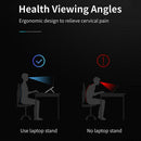 1* Portable Laptop Stand Aluminum Foldable Holder 4 Levels Height Stand Cooling