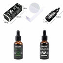 BlueZOO 100% Natural Beard Oil for Men,Leave In Conditioner and Softener fo V6C2