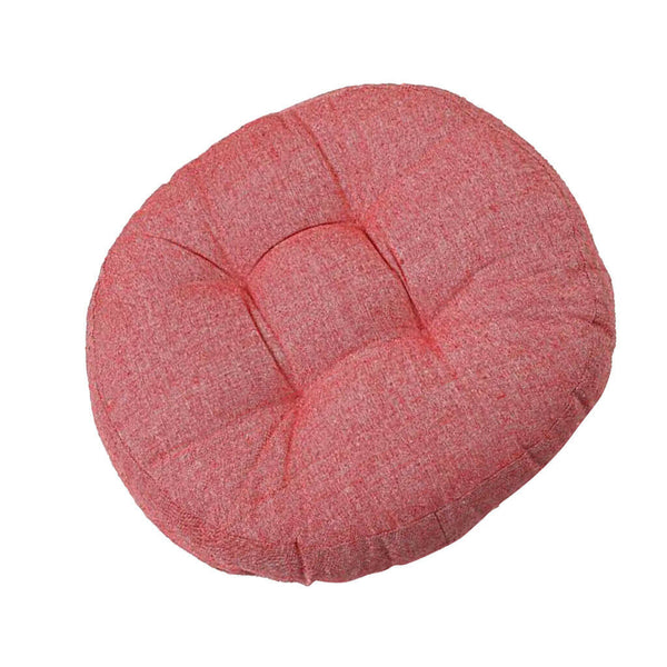 45cm Tatami Cushion Handmade Pillow Floor Chair Seat, Cotton, Red